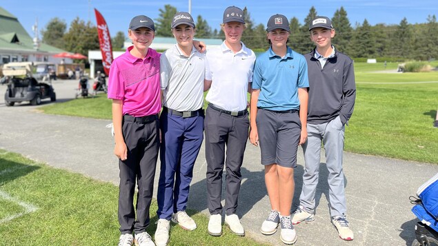 Une centaine de jeunes golfeurs s’affrontent à Sherbrooke