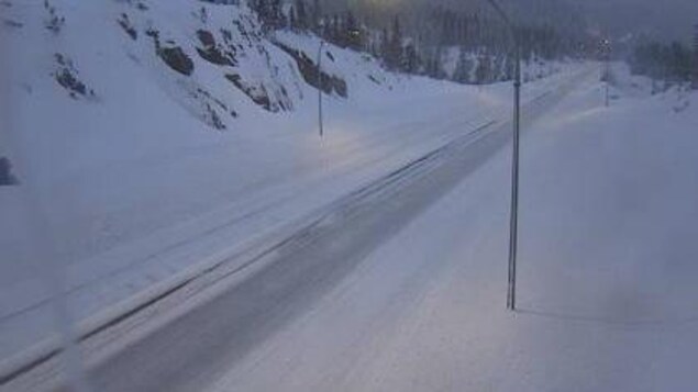 L’autoroute Coquihalla entre Hope et Merritt est fermée jusqu’à samedi
