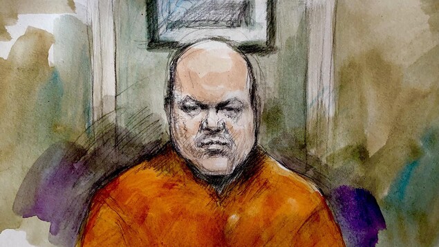 Illustration judiciaire de John Reszetnik.