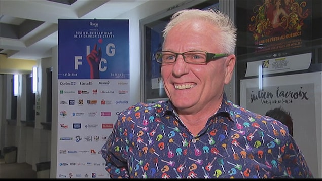Pierre Fortier, directeur général et artistique du Festival international de la chanson de Granby.