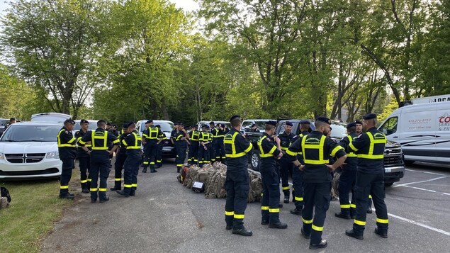 Les pompiers français prêts à combattre les feux de forêt dans la région et à Chibougamau