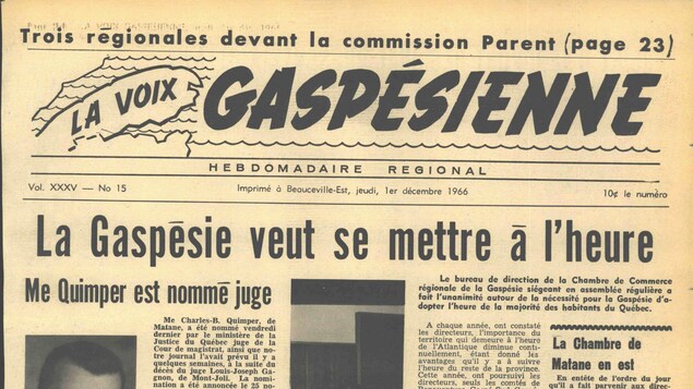 103 Ans De Journaux De La Matanie Accessibles Sur Le Web Radio Canada Ca