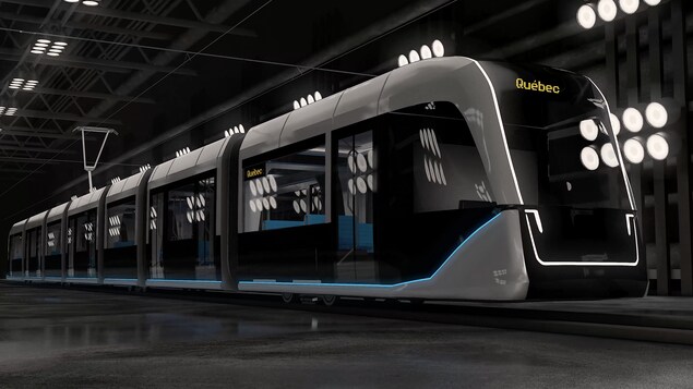 Le futur tramway de Québec.