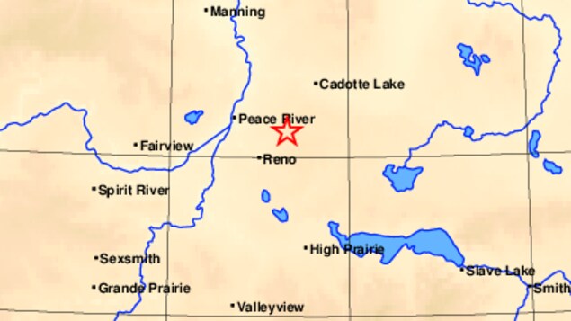 L’activité pétrolière tenue responsable de séismes dans la région de Rivière-la-Paix