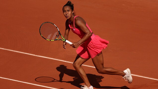 Leylah Annie Fernandez en finale du double à Roland-Garros