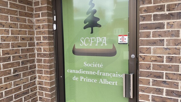 Les bureaux de la Société canadienne-française de Prince Albert (SCFPA), en Saskatchewan, le 24 juin 2022.