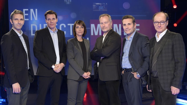 Yanik Dumont Baron, Yvan Côté, Marie-Eve Bédard, Jean-François Bélanger, Christian Latreille et Sylvain Desjardins