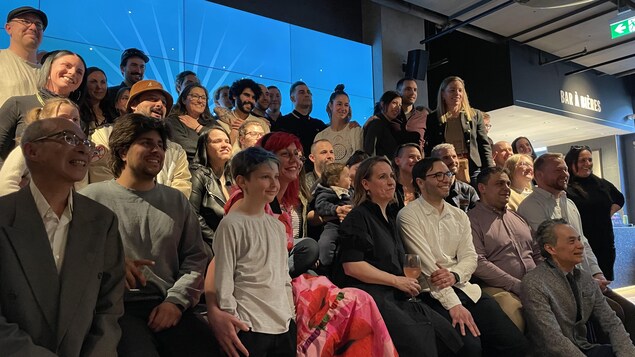 Les finalistes et le jury des Lauriers de la gastronomie. 