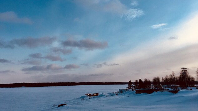 Vue sur le lac Mistassini.
