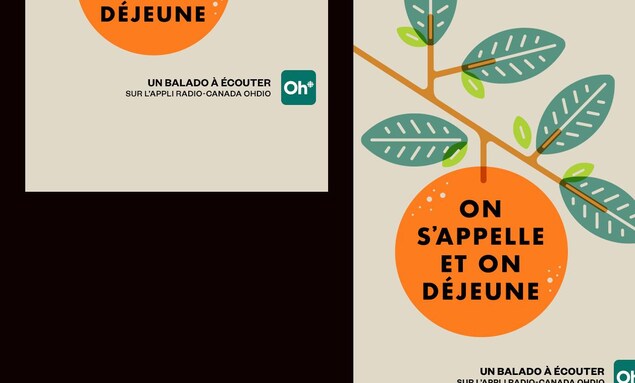 Publicité. Ohdio balado on s'appelle et on déjeune