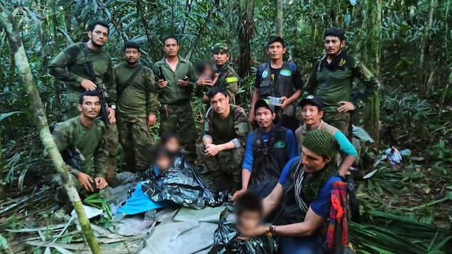 Les enfants rescapés de la jungle colombienne récupèrent de manière satisfaisante