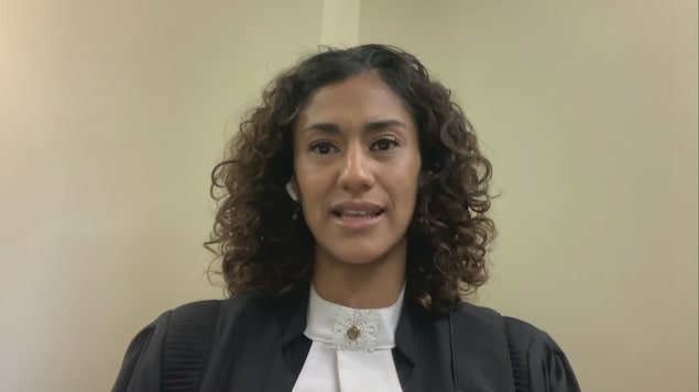 Nada Boumeftah en visioconférence.