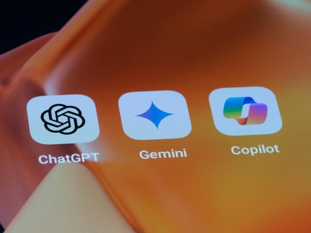 Les applications ChatGPT, Gemini et Copilot.