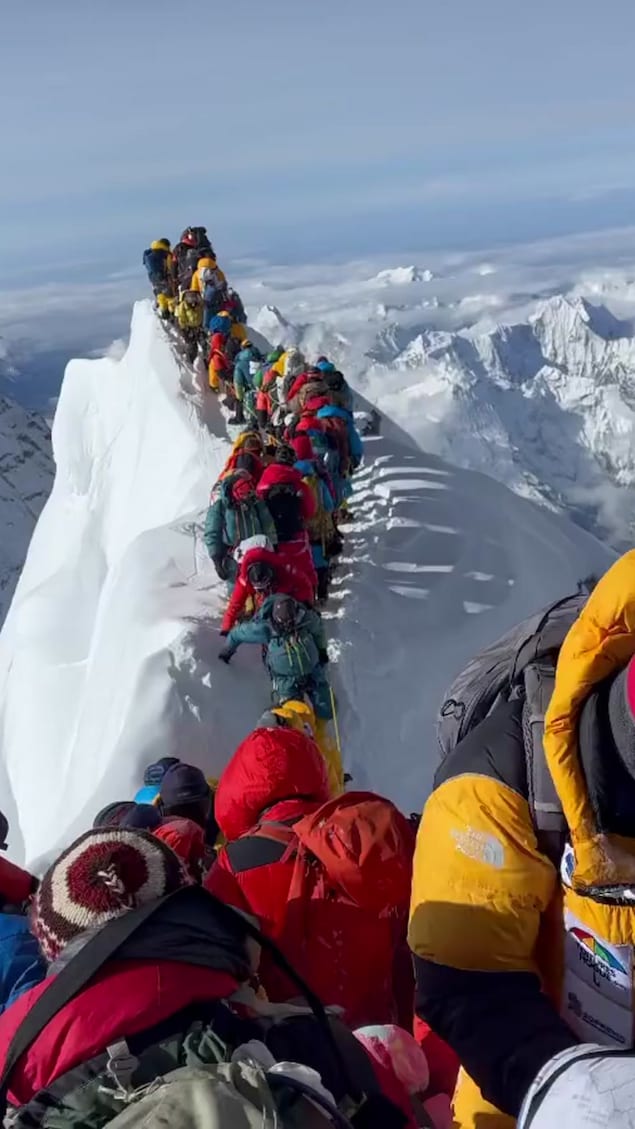 Embouteillages meurtriers au sommet de l’Everest