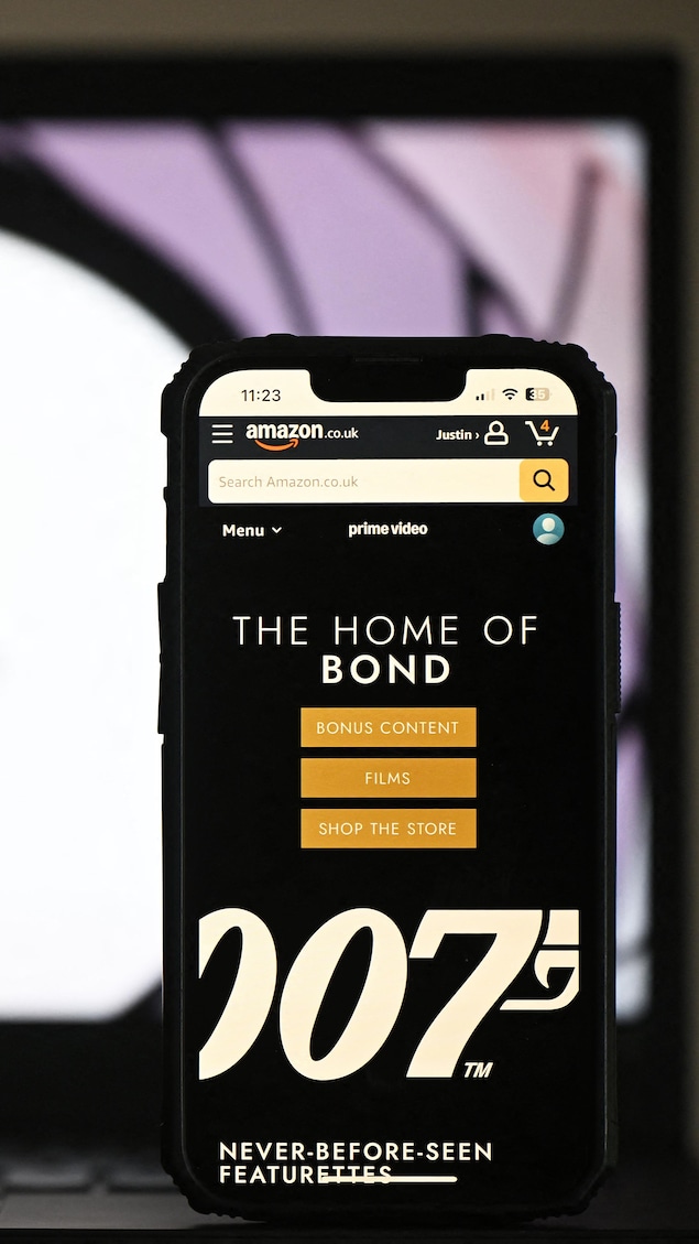 La franchise James Bond sur la plateforme Amazon.