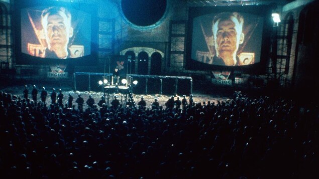 Une scène du film « 1984 » Une scène du film « 1984 »