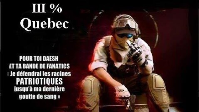 Une publication sur la page des III % Une publication sur la page des III %