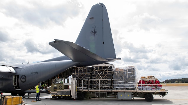 Les premiers avions d’aide d’urgence en route vers les Tonga