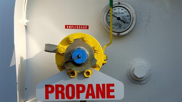 Réservoir à propane