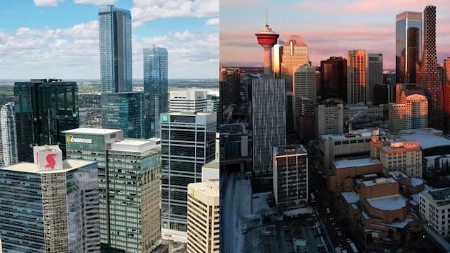 Across all housing types the average selling price of homes in Edmonton was about $398,000 in August, compared to $570,000 in Calgary. (David Bajer/CBC and Submitted by Nick Coyne)