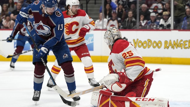 MacKinnon et Georgiev aident l’Avalanche à battre les Flames 4-1