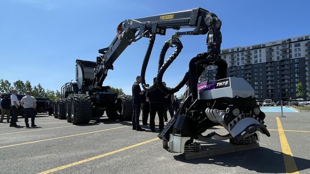 Des abatteuses hybrides pour moderniser les opérations forestières