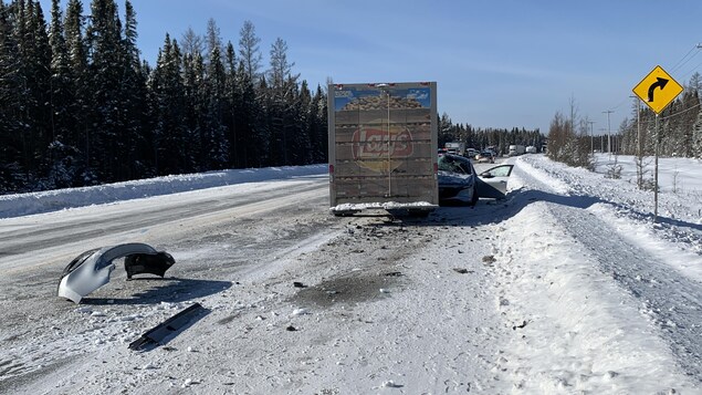 Une femme grièvement blessée à la suite d’une collision sur la 117