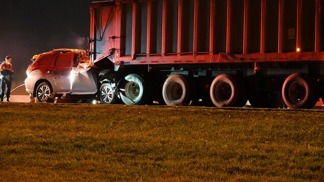 Accident mortel sur l’autoroute 40 à Montréal