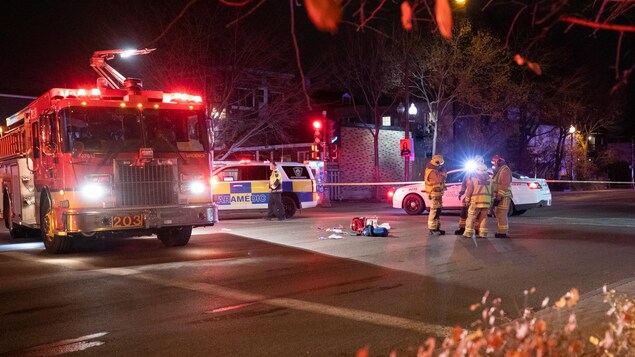 Décès d’une piétonne après une collision sur Charest