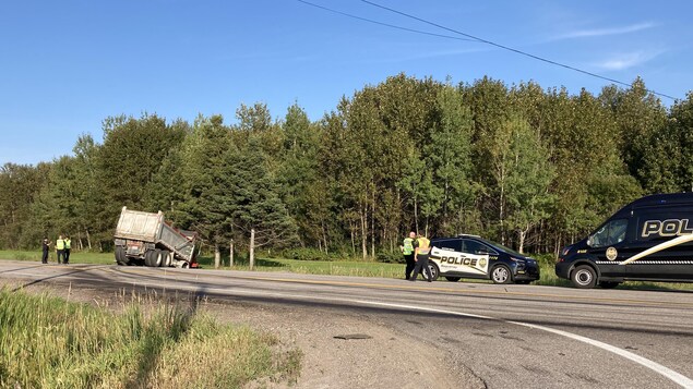 Collision mortelle entre une voiture et un camion sur le chemin de la Grande-Anse