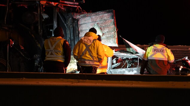 Collision mortelle avec une souffleuse à Longueuil
