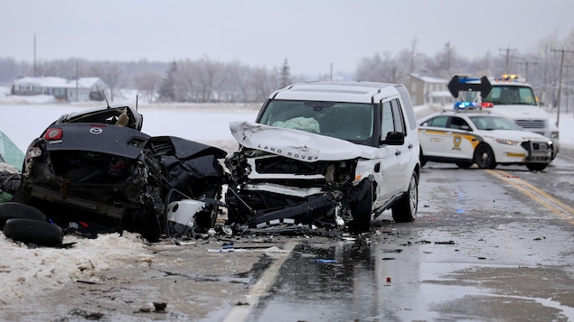 L'accident est survenu sur la route 271.