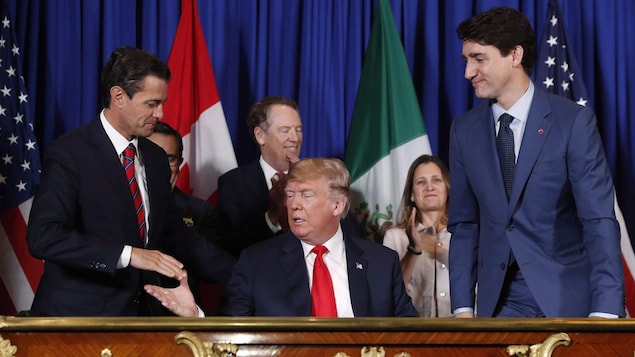 L'Accord Canada–États-Unis–Mexique a été signé à Buenos Aires le 20 novembre 2018.