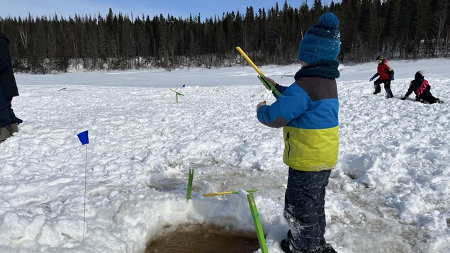 Quand pêche sur glace rime avec sensibilisation