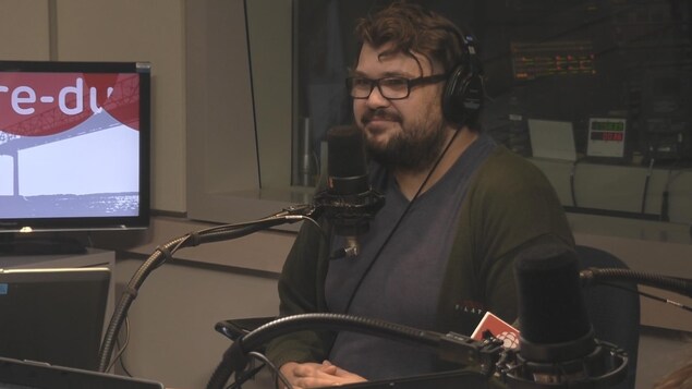 Adis Simidzija dans nos studios à Trois-Rivières