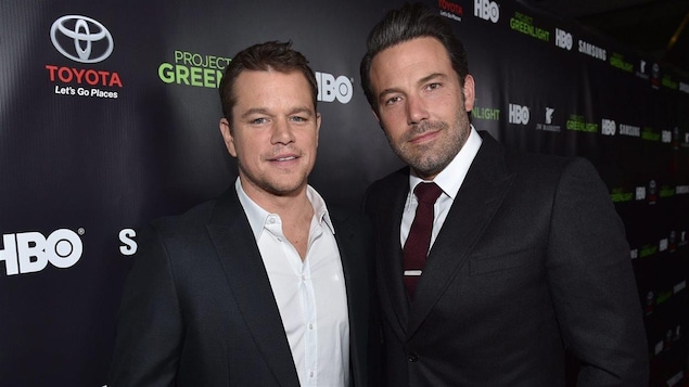 Matt Damon et Ben Affleck en 2014 Matt Damon et Ben Affleck en 2014