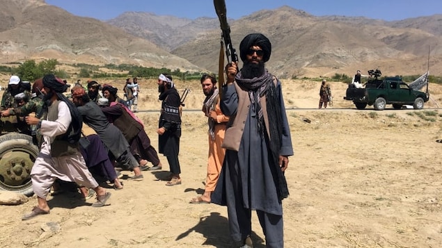 Taliban soldiers stand guard in Panjshir province northeastern of Afghanistan, Wednesday, Sept. 8, 2021. The Taliban government is reportedly ramping up pressure on neighbouring countries to return former Afghan air force personnel along with their equipment.