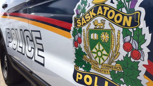 Une autopatrouille du Service de police de Saskatoon.