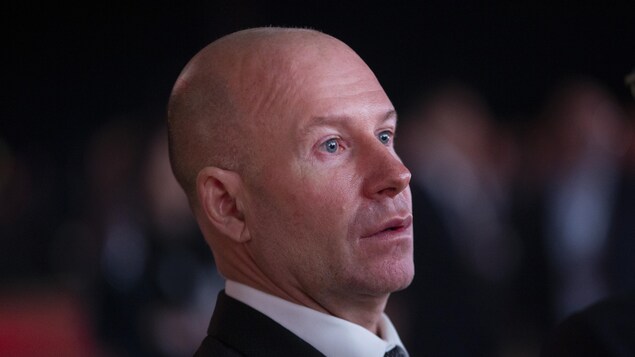 Gros plan d'Alain Bellemare.