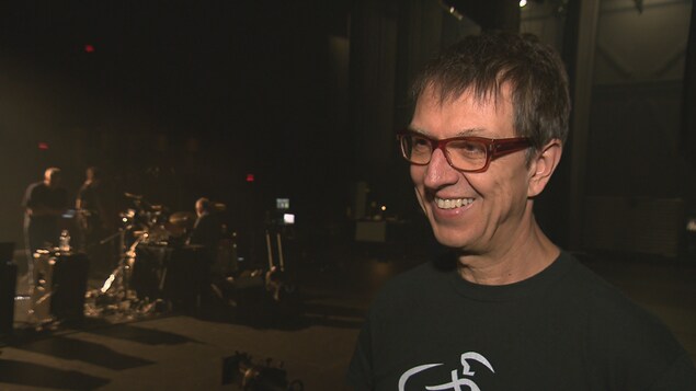 Alain Caron à la salle de spectacle de Rimouski Alain Caron à la salle de spectacle de Rimouski