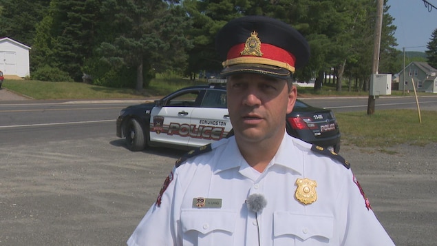 Alain Lang, inspecteur à la Force policière d'Edmundston. Alain Lang, inspecteur à la Force policière d'Edmundston.