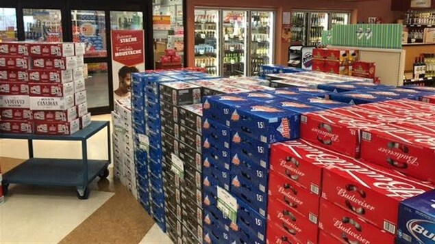 Caisses de bières