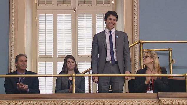 Alex Harvey a été honoré à l'Assemblée nationale