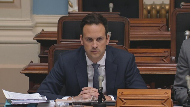 Le porte-parole du Parti québécois en matière d'éducation, Alexandre Cloutier Le porte-parole du Parti québécois en matière d'éducation, Alexandre Cloutier
