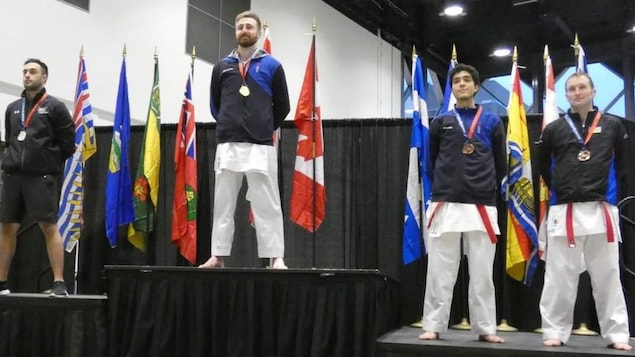 Le Rouynorandien Alexandre St-Arneault sacré champion canadien en karaté