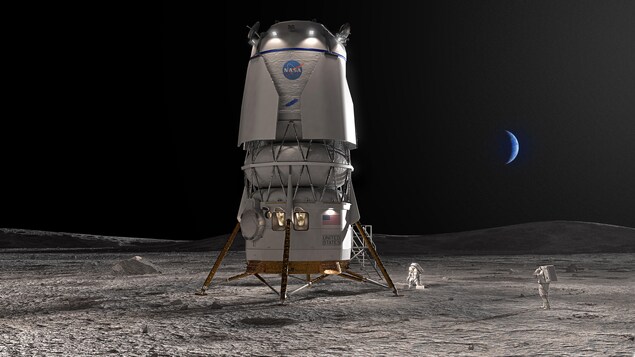 La NASA choisit Blue Origin pour construire un deuxième alunisseur