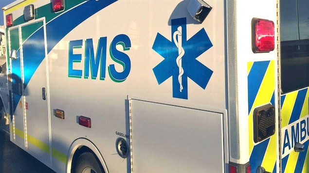 Une ambulance en Alberta.