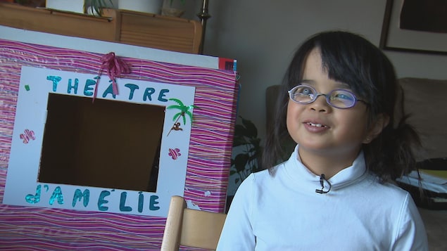 Amélie Boucher, 7 ans