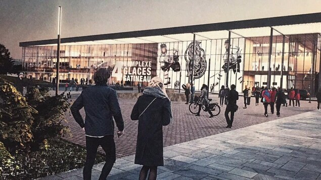 Le futur domicile des Olympiques de Gatineau pourra aussi accueillir des spectacles et des compétitions d'envergure.