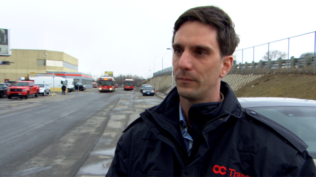 André Brisebois est porte-parole d'OC Transpo André Brisebois est porte-parole d'OC Transpo